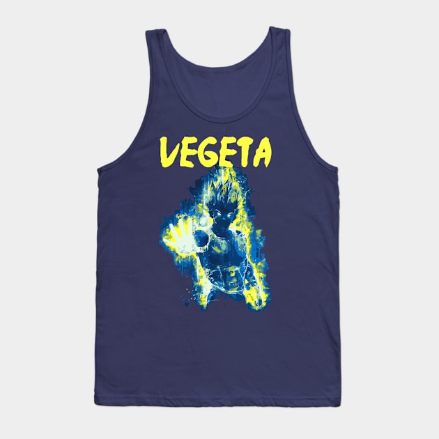 Vegeta - Dragonball Z Tank Top by Joker & Angel